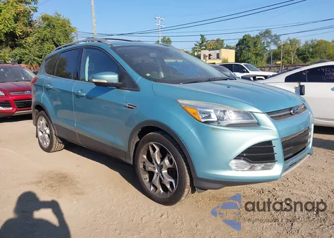 2013 Ford Escape Titanium from USA, damaged, VIN 1FMCU9J90DUC05170